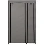 Armarios plegables 2 unidades de tela gris 110x45x175 cm de vidaXL, Armarios roperos - Ref: Foro24-282425, Precio: 71,90 €, D...