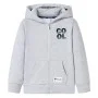 Sudadera infantil con capucha y cremallera gris 104 de , Camisetas para niños - Ref: Foro24-12360, Precio: 12,91 €, Descuento: %