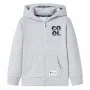 Sudadera infantil con capucha y cremallera gris 128 de , Camisetas para niños - Ref: Foro24-12362, Precio: 17,44 €, Descuento: %