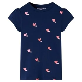 Camiseta infantil azul marino 92 de , Camisetas para niños - Ref: Foro24-11224, Precio: 8,54 €, Descuento: %