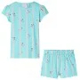 Pijama infantil de manga corta color crudo 92 de , Pijamas de niños - Ref: Foro24-11394, Precio: 11,04 €, Descuento: %