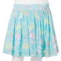 Falda plisada infantil color aguamarina claro 92 de , Pantalones de niños - Ref: Foro24-11444, Precio: 10,94 €, Descuento: %
