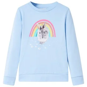 Sudadera infantil azul claro 128 de , Camisetas para niños - Ref: Foro24-10752, Precio: 13,76 €, Descuento: %