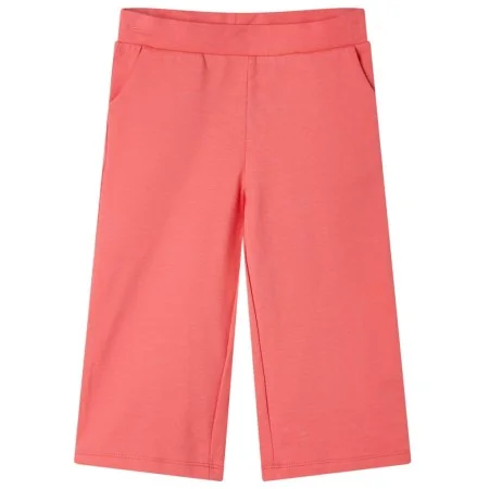 Pantalón infantil con perneras anchas coral 116 de , Pantalones de niños - Ref: Foro24-11046, Precio: 10,64 €, Descuento: %