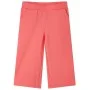 Pantalón infantil con perneras anchas coral 116 de , Pantalones de niños - Ref: Foro24-11046, Precio: 10,64 €, Descuento: %