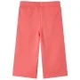 Pantalón infantil con perneras anchas coral 116 de , Pantalones de niños - Ref: Foro24-11046, Precio: 10,64 €, Descuento: %