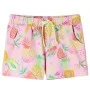 Pantalón corto infantil con cordón rosa suave 116 de , Pantalones de niños - Ref: Foro24-10951, Precio: 10,44 €, Descuento: %