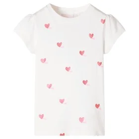 Camiseta infantil color crudo 128 de , Camisetas para niños - Ref: Foro24-11232, Precio: 8,54 €, Descuento: %