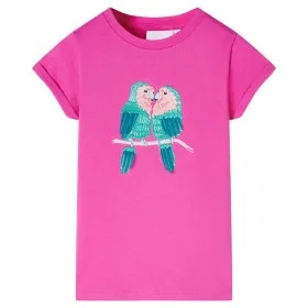 Camiseta infantil rosa oscuro 104 de , Camisetas para niños - Ref: Foro24-11205, Precio: 8,30 €, Descuento: %