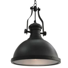 Lámpara de techo redonda negra E27 de vidaXL, Lámparas - Ref: Foro24-281624, Precio: 57,12 €, Descuento: %