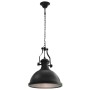 Lámpara de techo redonda negra E27 de vidaXL, Lámparas - Ref: Foro24-281624, Precio: 58,02 €, Descuento: %