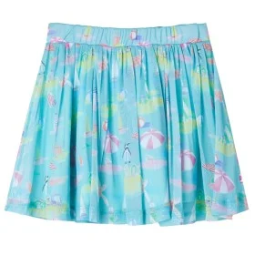 Falda plisada infantil color aguamarina claro 116 de , Pantalones de niños - Ref: Foro24-11446, Precio: 10,94 €, Descuento: %