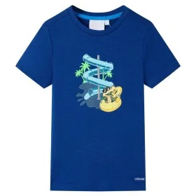 Camiseta infantil azul oscuro 92 de , Camisetas para niños - Ref: Foro24-12464, Precio: 7,99 €, Descuento: %