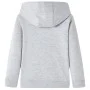Sudadera infantil con capucha gris y naranja 140 de , Camisetas para niños - Ref: Foro24-12783, Precio: 12,74 €, Descuento: %