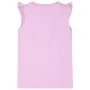 Camiseta infantil de manga volante color lila 128 de , Camisetas para niños - Ref: Foro24-10507, Precio: 8,19 €, Descuento: %