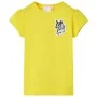 Camiseta infantil amarillo brillante 104 de , Camisetas para niños - Ref: Foro24-10790, Precio: 8,52 €, Descuento: %