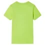 Camiseta de manga corta infantil color lima 116 de , Camisetas para niños - Ref: Foro24-11936, Precio: 8,32 €, Descuento: %