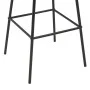 Taburetes de cocina 2 uds madera maciza de pino y acero negro de vidaXL, Taburetes de cocina - Ref: Foro24-280076, Precio: 96...
