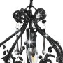 Lámpara de techo con cuentas plateado redonda E14 de vidaXL, Lámparas - Ref: Foro24-281594, Precio: 45,24 €, Descuento: %