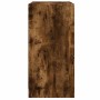 Armario auxiliar puertas de vidrio roble ahumado 68x37x75,5 cm de , Aparadores - Ref: Foro24-836382, Precio: 77,32 €, Descuen...
