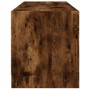 Mueble de TV con puertas de vidrio roble ahumado 102x37x42 cm de , Muebles TV - Ref: Foro24-836375, Precio: 63,94 €, Descuent...