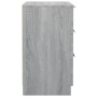 Mesitas de noche 2 unidades color gris Sonoma 40x36x65 cm de vidaXL, Mesitas de noche - Ref: Foro24-817054, Precio: 88,23 €, ...