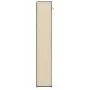 Mueble zapatero de tela con funda color crema 57x29x162 cm de vidaXL, Zapateros y organizadores de calzado - Ref: Foro24-2824...