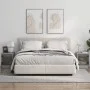 Nightstands with glass doors 2 units gray Sonoma 35x37x42 cm by , Nightstands - Ref: Foro24-836354, Price: 40,78 €, Discount: %