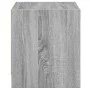 Nightstands with glass doors 2 units gray Sonoma 35x37x42 cm by , Nightstands - Ref: Foro24-836354, Price: 40,78 €, Discount: %