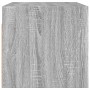 Mueble pared puertas de vidrio 2 uds gris Sonoma 68,5x37x35 cm de , Taquillas y armarios de almacenamiento - Ref: Foro24-8365...