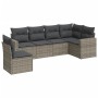 Set de muebles de jardín 6 pzas y cojines ratán sintético gris de , Conjuntos de jardín - Ref: Foro24-3219020, Precio: 369,95...