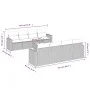 9-piece garden sofa set with beige synthetic rattan cushions by , Modular outdoor sofas - Ref: Foro24-3251086, Price: 637,68 ...