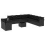 Set de sofás de jardín 12 piezas cojines ratán sintético negro de , Conjuntos de jardín - Ref: Foro24-3249724, Precio: 847,71...