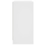 Armario auxiliar con puertas de vidrio blanco 68x37x75,5 cm de , Aparadores - Ref: Foro24-836378, Precio: 67,35 €, Descuento: %