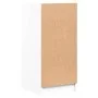 Armario auxiliar con puertas de vidrio blanco 35x37x75,5 cm de , Aparadores - Ref: Foro24-836399, Precio: 51,05 €, Descuento: %