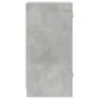 Armario auxiliar puertas de vidrio gris hormigón 35x37x75,5 cm de , Aparadores - Ref: Foro24-836402, Precio: 51,26 €, Descuen...