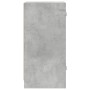 Armario auxiliar puertas de vidrio gris hormigón 35x37x75,5 cm de , Aparadores - Ref: Foro24-836402, Precio: 51,26 €, Descuen...