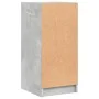 Armario auxiliar puertas de vidrio gris hormigón 35x37x75,5 cm de , Aparadores - Ref: Foro24-836402, Precio: 51,26 €, Descuen...