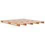 Cama de palets madera maciza de pino marrón cera 180x200 cm de , Camas y somieres - Ref: Foro24-844458, Precio: 191,85 €, Des...