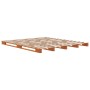 Cama de palets madera maciza de pino marrón cera 180x200 cm de , Camas y somieres - Ref: Foro24-844458, Precio: 191,85 €, Des...