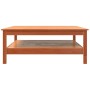 Mesa de centro madera maciza de pino marrón cera 100x100x40 cm de , Mesas de centro - Ref: Foro24-844470, Precio: 131,74 €, D...