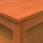 Mesa de centro madera maciza de pino marrón cera 100x100x40 cm de , Mesas de centro - Ref: Foro24-844470, Precio: 130,10 €, D...