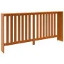 Cubierta radiador madera maciza pino marrón cera 169x19x84 cm de , Accesorios para radiadores de calefacción - Ref: Foro24-84...