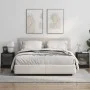Mesitas de noche con puertas de vidrio 2 uds negro 35x37x42 cm de , Mesitas de noche - Ref: Foro24-836346, Precio: 41,10 €, D...