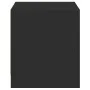 Mesitas de noche con puertas de vidrio 2 uds negro 35x37x42 cm de , Mesitas de noche - Ref: Foro24-836346, Precio: 41,10 €, D...