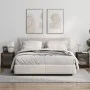Mesitas noche puertas de vidrio 2 uds roble ahumado 35x37x42 cm de , Mesitas de noche - Ref: Foro24-836352, Precio: 39,86 €, ...