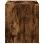 Mesitas noche puertas de vidrio 2 uds roble ahumado 35x37x42 cm de , Mesitas de noche - Ref: Foro24-836352, Precio: 40,20 €, ...