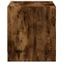 Mesitas noche puertas de vidrio 2 uds roble ahumado 35x37x42 cm de , Mesitas de noche - Ref: Foro24-836352, Precio: 39,86 €, ...