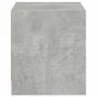 Mesitas noche puertas de vidrio 2 uds gris hormigón 35x37x42 cm de , Mesitas de noche - Ref: Foro24-836350, Precio: 39,86 €, ...