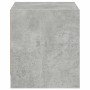 Mesitas noche puertas de vidrio 2 uds gris hormigón 35x37x42 cm de , Mesitas de noche - Ref: Foro24-836350, Precio: 40,20 €, ...